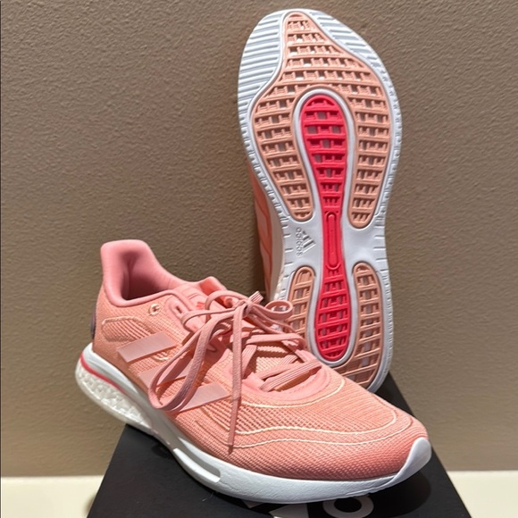 adidas Shoes - Adidas Supernova Women’s Size 7.5 Running Shoes Salmon Pink FV6021